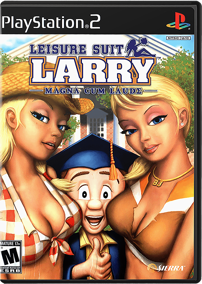 Leisure Suit Larry Magna Cum Laude box art for Playstation 2
